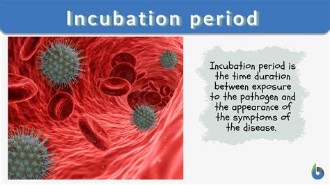 bacterial infection with an incubation period